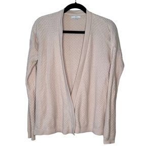 Gap Women’s Open Front Beige Cashmere Blend Cardigan Small